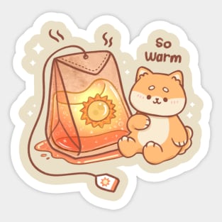 Sun Tea Bag Sticker